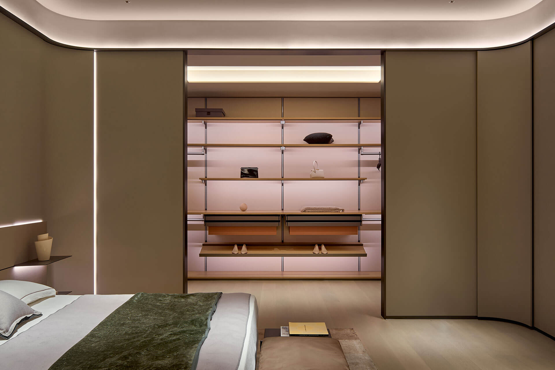 RARA 實景臥室與衣櫥空間設計